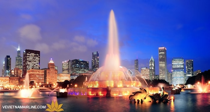 Đài phun nước Buckingham Fountain